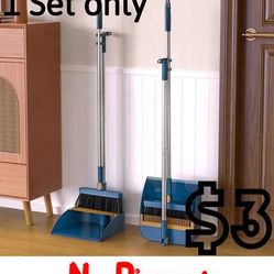 [NEW] Broom and Dustpan Set