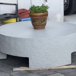 Concrete Outdoor Coffee Table