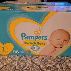 Pampers Swaddlers (SIZE 1) 96 COUNT