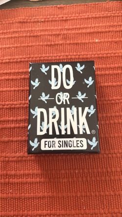 Do or Drink Card game for Singles