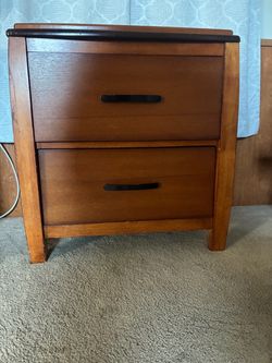 Ashley Furniture “Zumbado”  2 drawer nightstand.