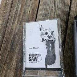 ROTORAZER SAW W/EXTRA CUTTING  BLADES 