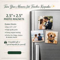 Photo Magnets / Imanes Para Fotos