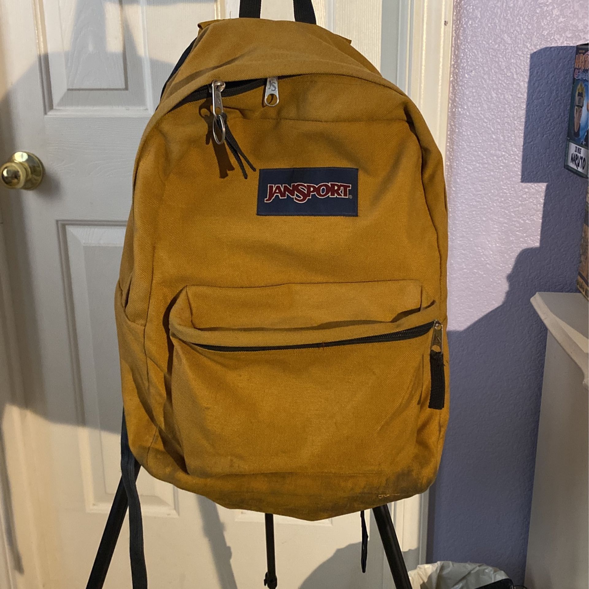 Jansport Backpack (Yellow)