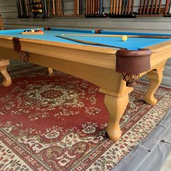 Olhausen 8ft Pool Table 