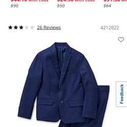 Van Heusen Boys Suit 12 husky