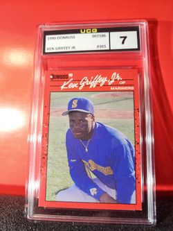 Ken Griffey Jr. 1990 Donruss #365, Low Population 247, UCG 7 NEAR-MINT