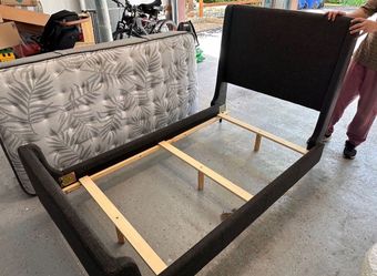 Twin Bed (No Mattress)