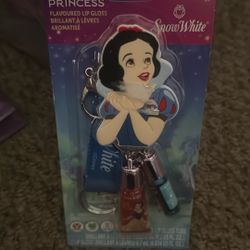 Snow White Lip Gloss Key Chain 