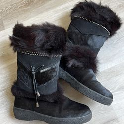 Oscar Sport Black Boots Size 8.5