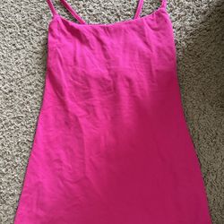 Women’s Lululemon pink active cross back top, size 2