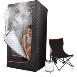 🎁 Sharper Image Steam Sauna Portable Spa
