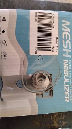 Nebulizer. Ultrasonic