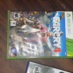 1 Xbox And 4 Playstation Games