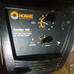 Hobart Handler 140 Wire Welder With Argon Gas Set Up And Bottle Asking   $350 For Everything 
