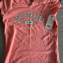 Brand New With Tags Levi’s Strauss Girls T Shirt 