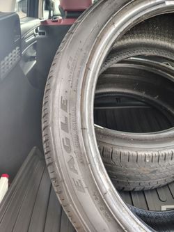 Run flat tires used 245-40-20