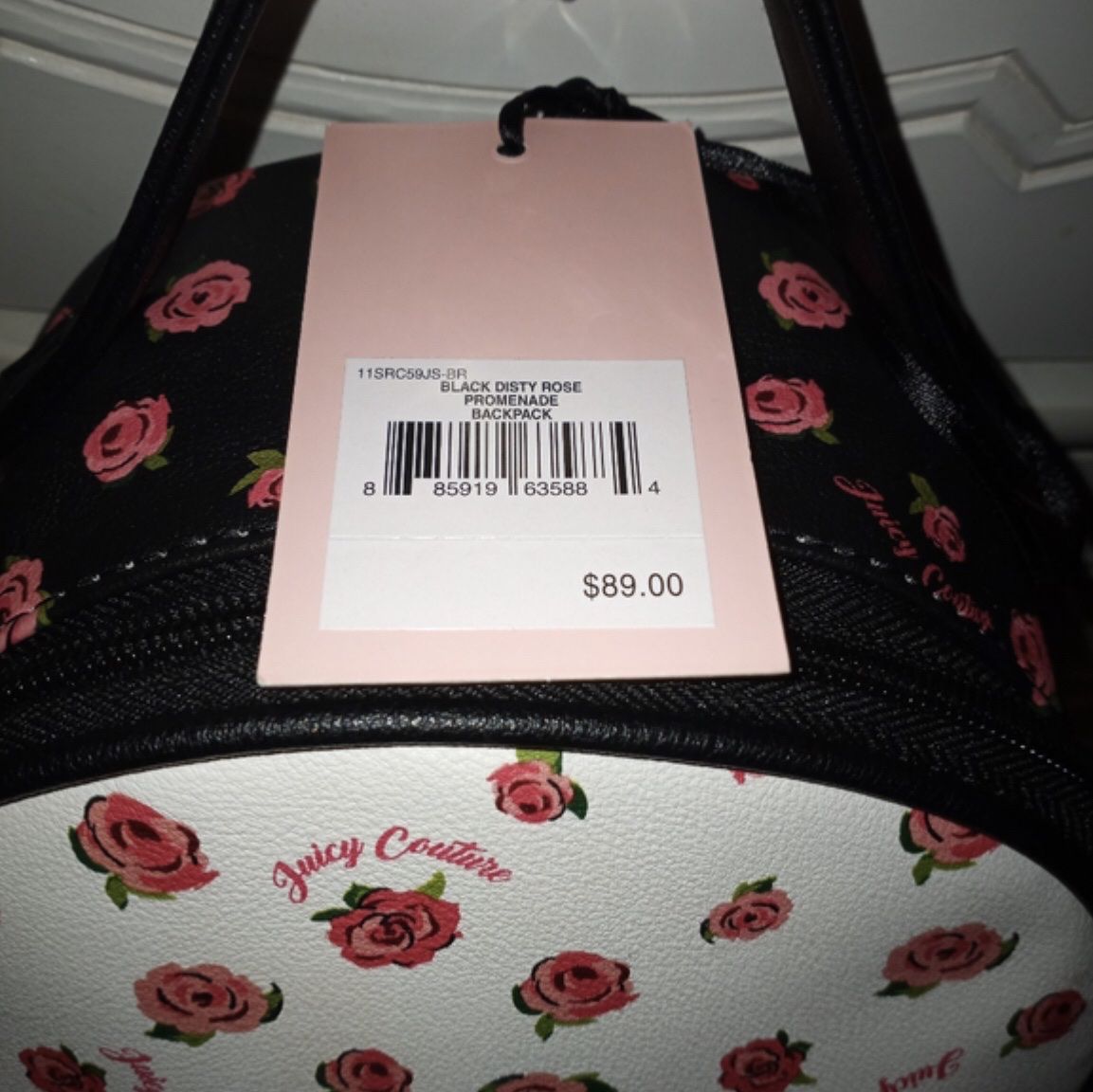 Juicy Couture Floral Backpack NWT