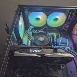 Pc, Monitor, Headphones, Mouse And Keyboard