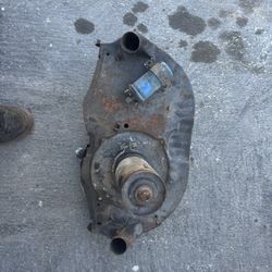 Vw fan shroud generator fan