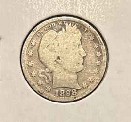 1898 Barber Quarter *Silver*