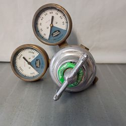 Union Carbide Purox Oxygen Regulator Dual Gauge CGA-540