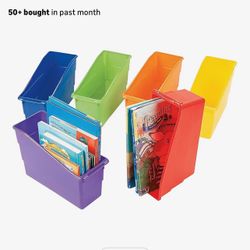 Book Bins Set Of 6