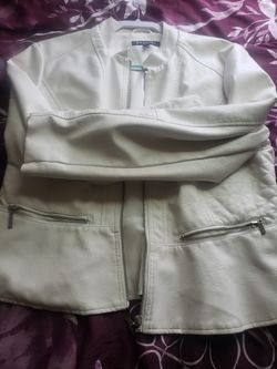 Womens XL  Faux Leather Jacket 