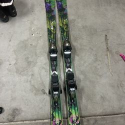 Ski Set- Skis Bindings And Boots