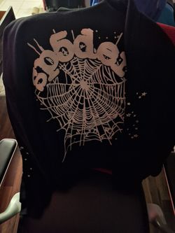 OG Black sp5der Hoodie