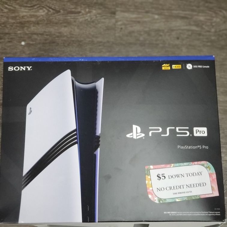 🕹️ Sony PlayStation 5 Pro (Brand New) – PS5 Gaming Console Now Just $799 or $1 Down! with Full 1-Year Warranty 🔥