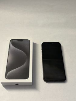 iPhone 15 Pro Max Black 256gb