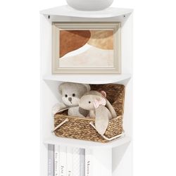 Corner Bookshelf, 3 Tier. 