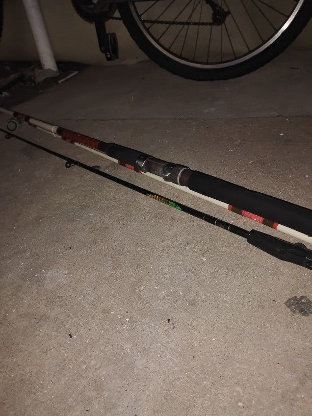 2 Fishing Rods 1 Deep Sea 1 Inshore