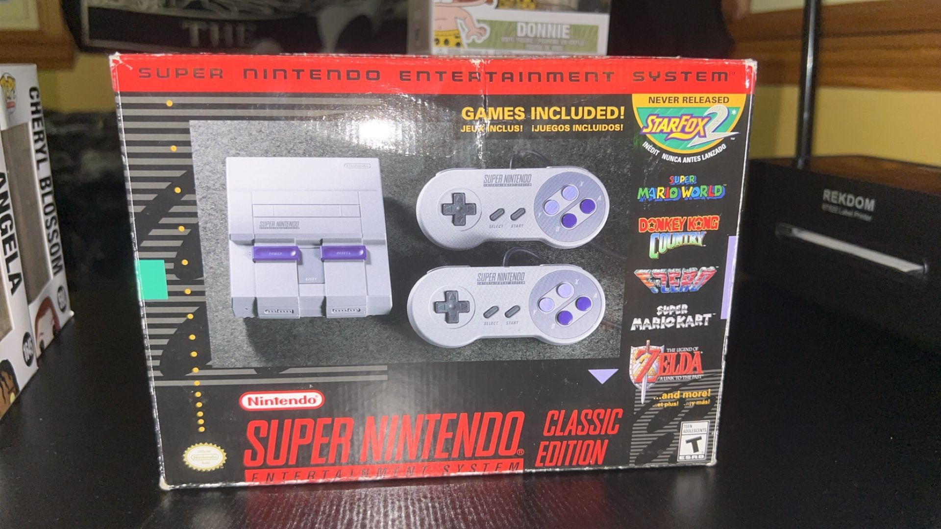 Super Nintendo Entertainment System mini console classic edition