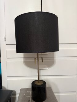 Black and Gold Lamp