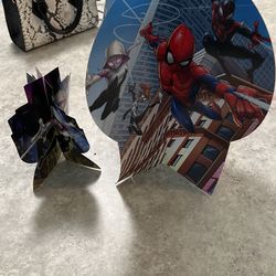 Spider Man Table Center Pieces 😍