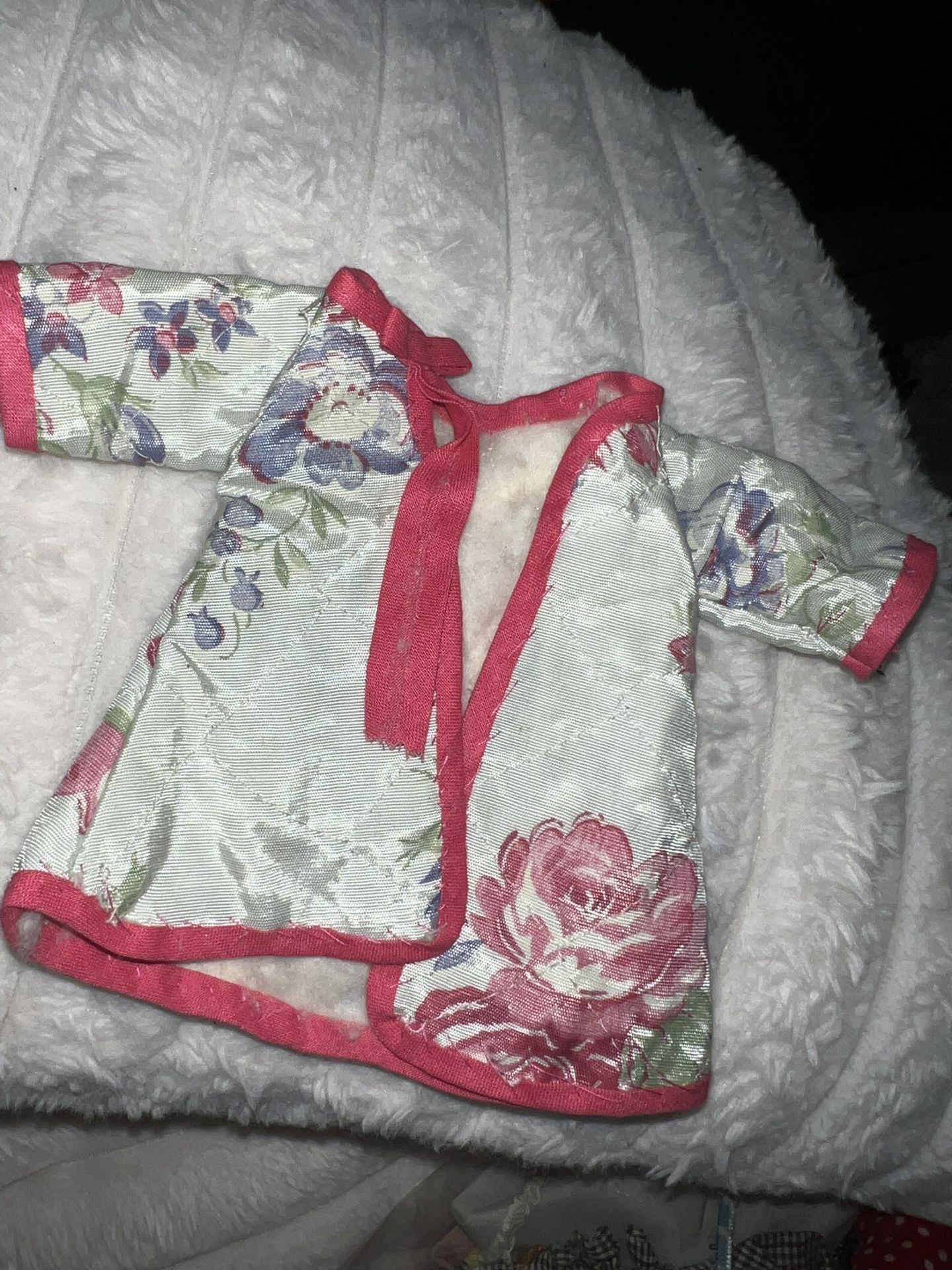 Antique/Vintage Small Doll Robe-Late 1940's-Early 1950's/60s