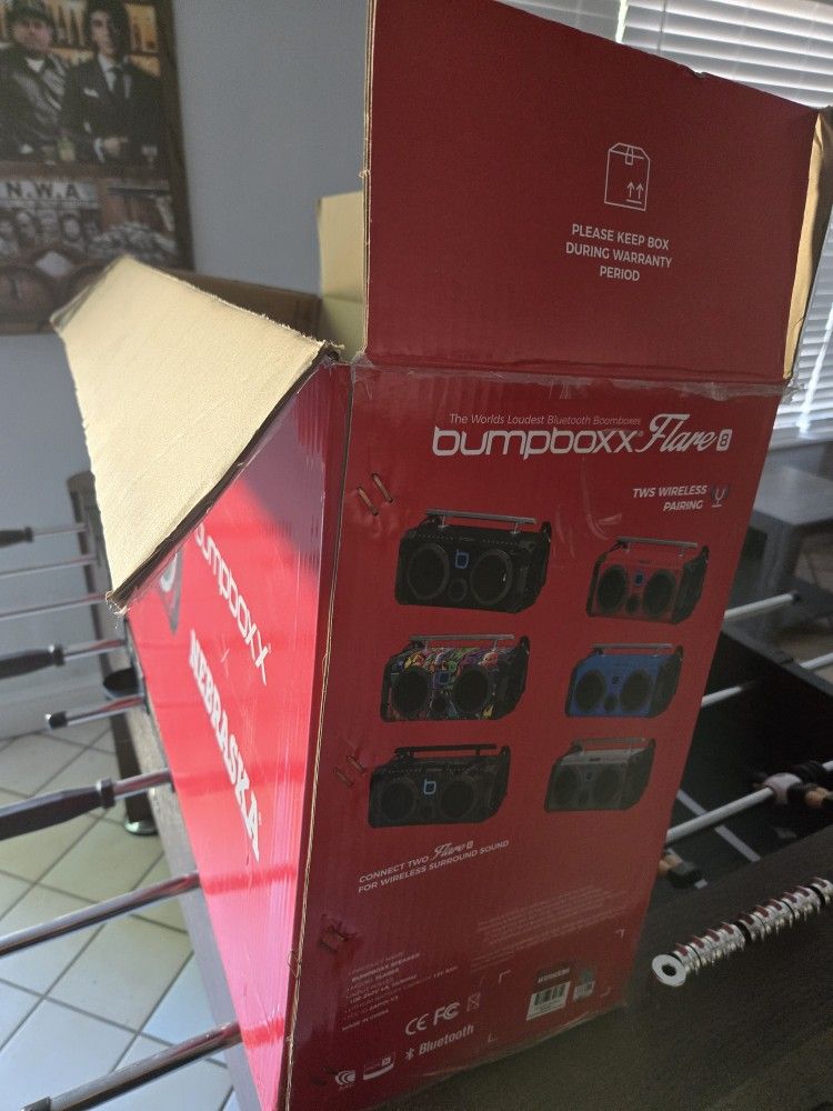 Bumpboxx Flare 8 Like New