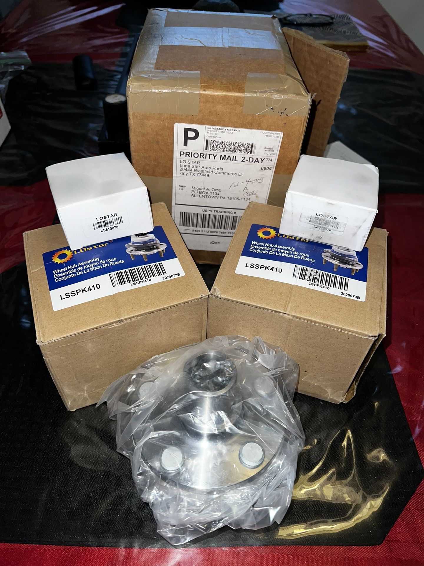 06-08 Scion tc LoStar front hubs