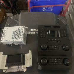 Ford F-150 Radio & Climate Control Dash Bezel + Screen & Head Unit