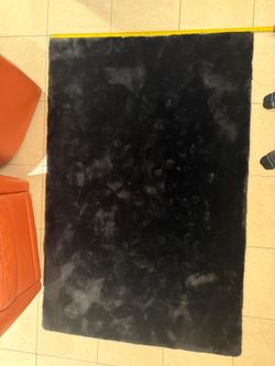 3 Black Carpets, Super soft, Only 1 month of use, like new! $30 each