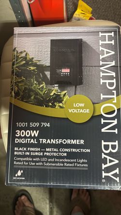 Hampton Bay 300W Digital Low Voltage Transformer