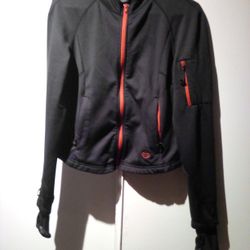 Harley Davidson Women's Yoga Motorcycle Jacket and liner 