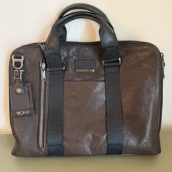 Tumi - Leather Laptop Bag