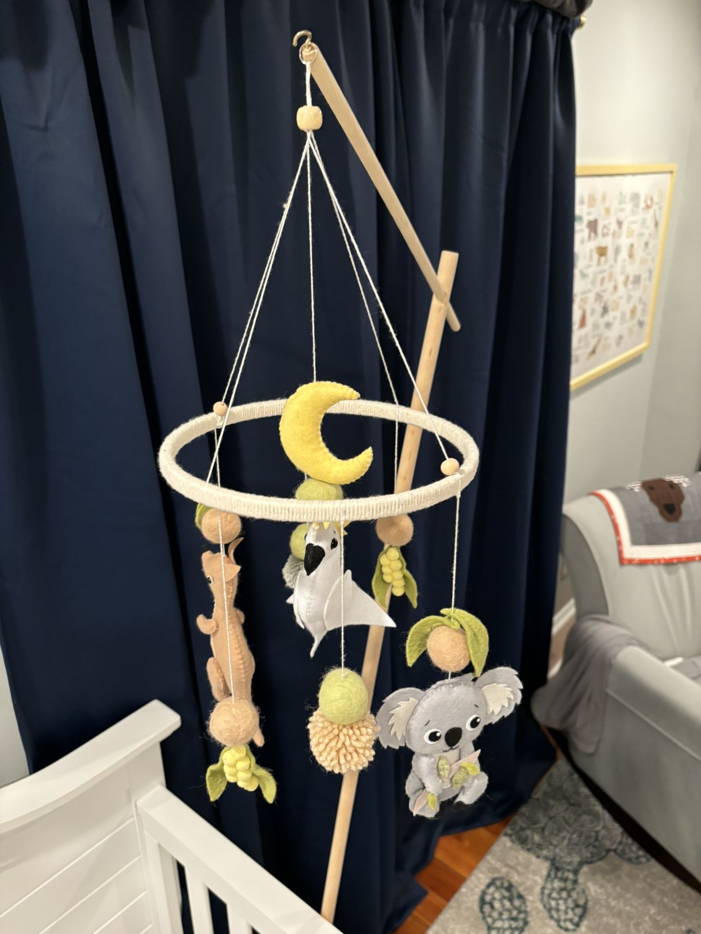 Handmade in Australia Baby Mobile