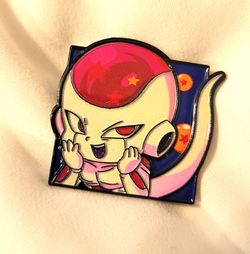 Dragon Ball Z Chibi Frieza Hard Enamel Pin | Kawaii Anime Collector Brooch