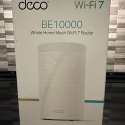 TP-LINK Deco BE63 BE10000 Tri-Band Wi-Fi 7 Mesh Router  Single Pack