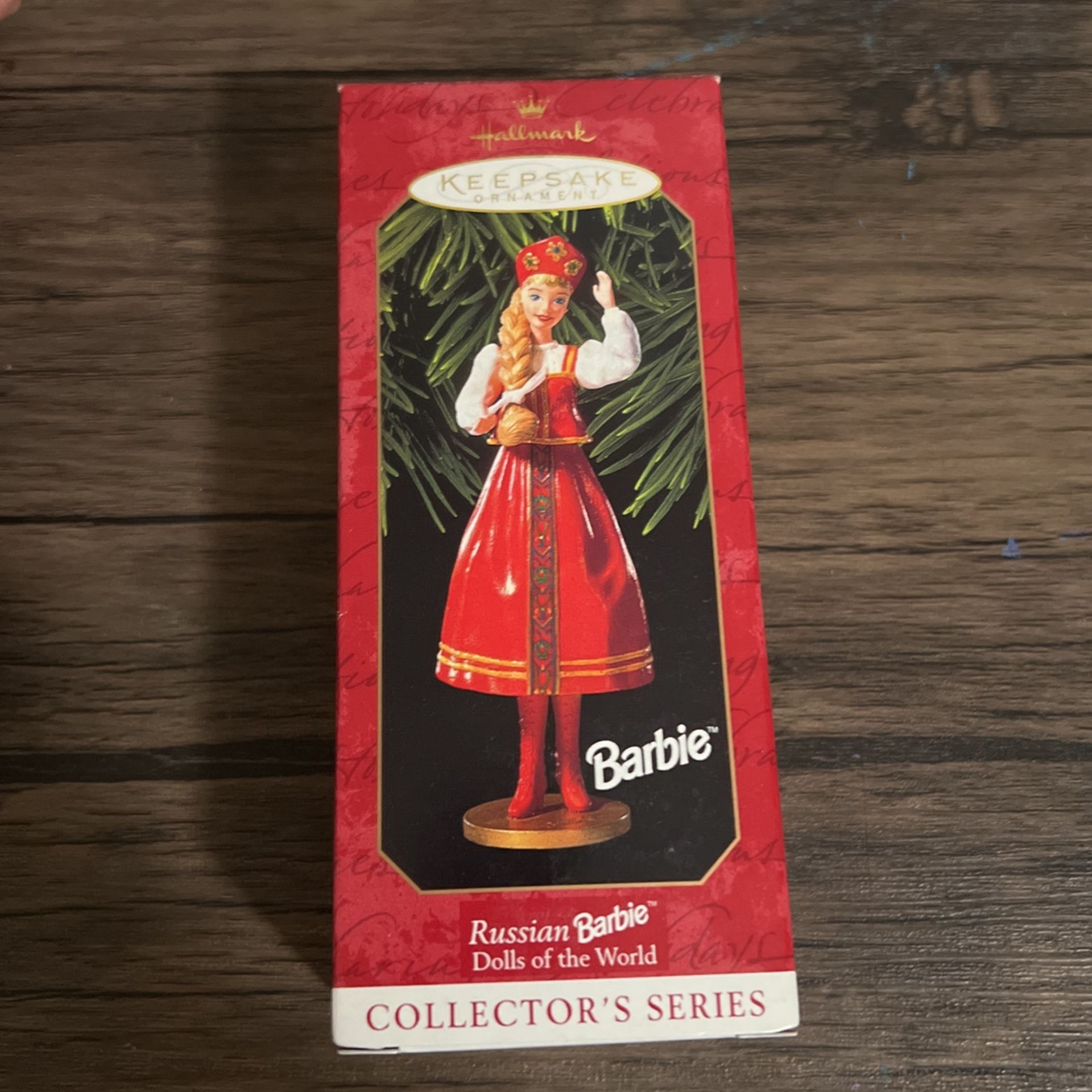 Hallmark Keepsake Ornaments Barbie Russian 