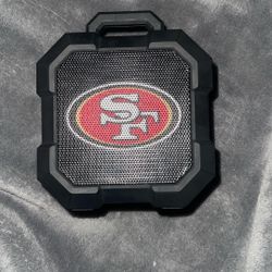 49ers Themed Speaker 